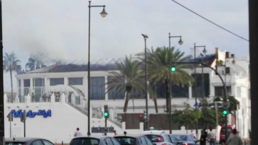 Incendio de la discoteca Akuarela Playa de València