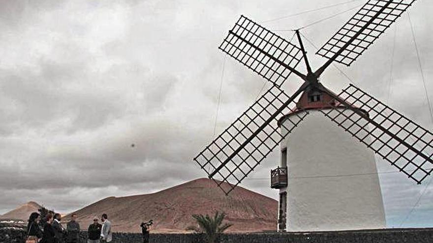 Molino de Tiagua, tras su restauración.