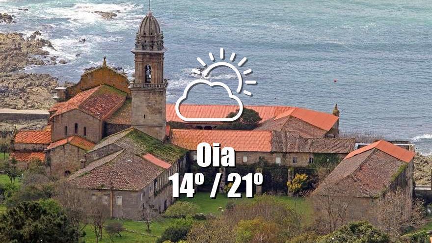 El tiempo en Oia: previsión meteorológica para hoy, sábado 13 de abril