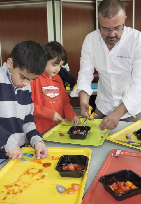 Curso de cocina para niños en Oviedo