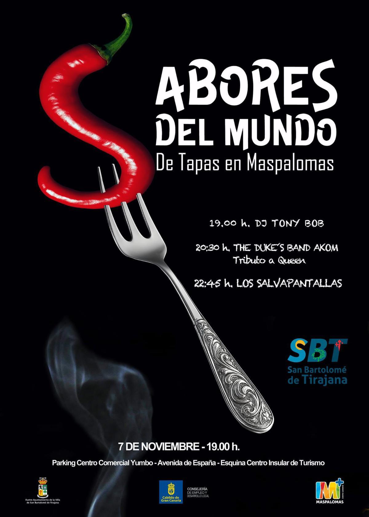 Nueva edición de Sabores del Mundo - De tapas por Maspalomas