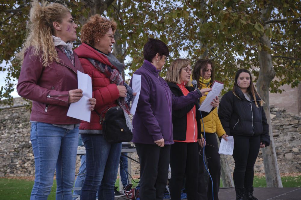 Tercera caminada contra la violència de gènere a Roses