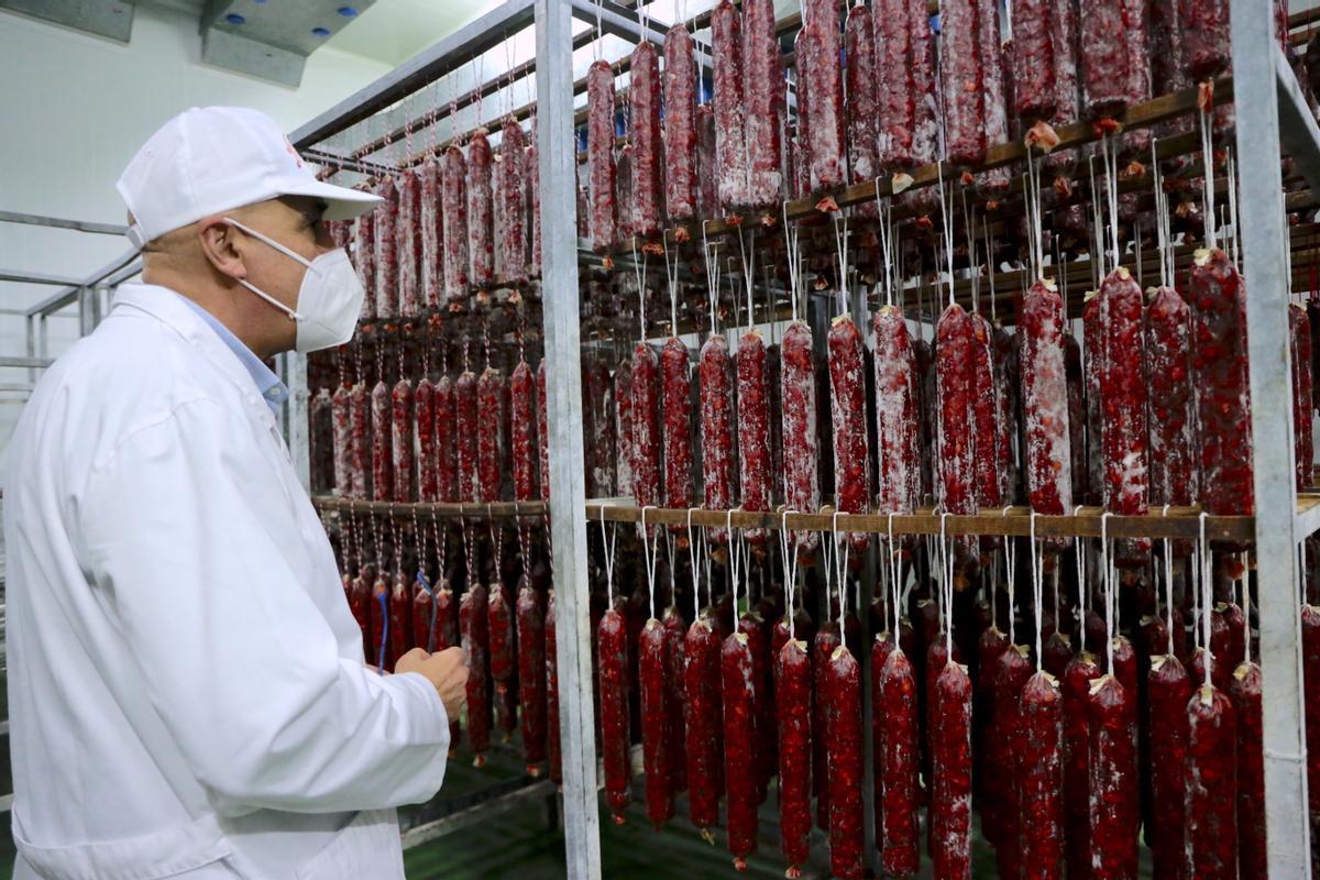 Instalaciones de la fábrica de Embutidos Ledesma.