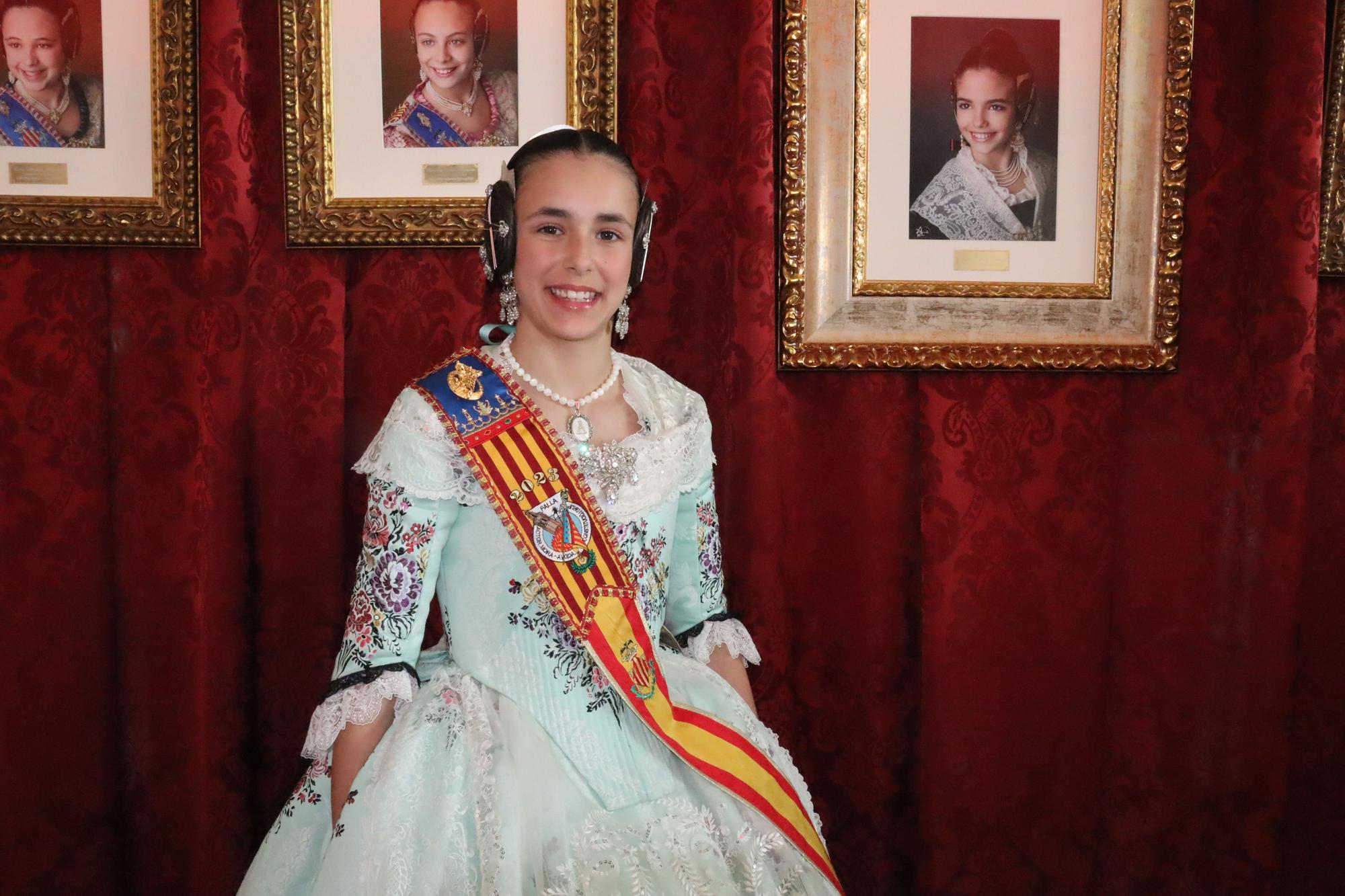 La "alfombra roja infantil" en la Exaltación de las Fallas 2023