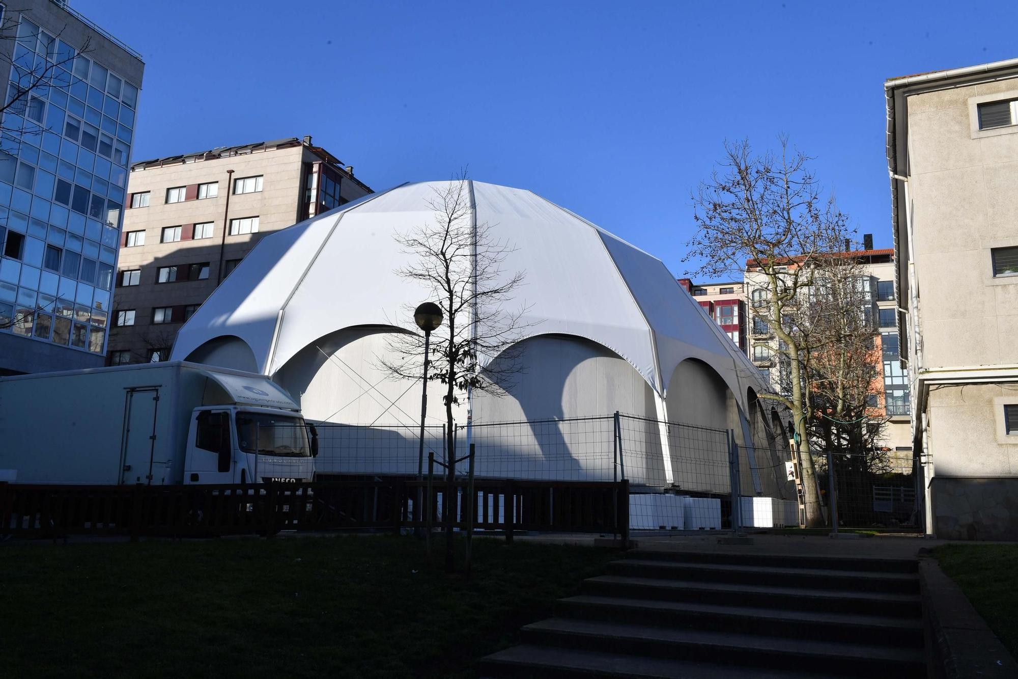 Mercado provisional de Monte Alto