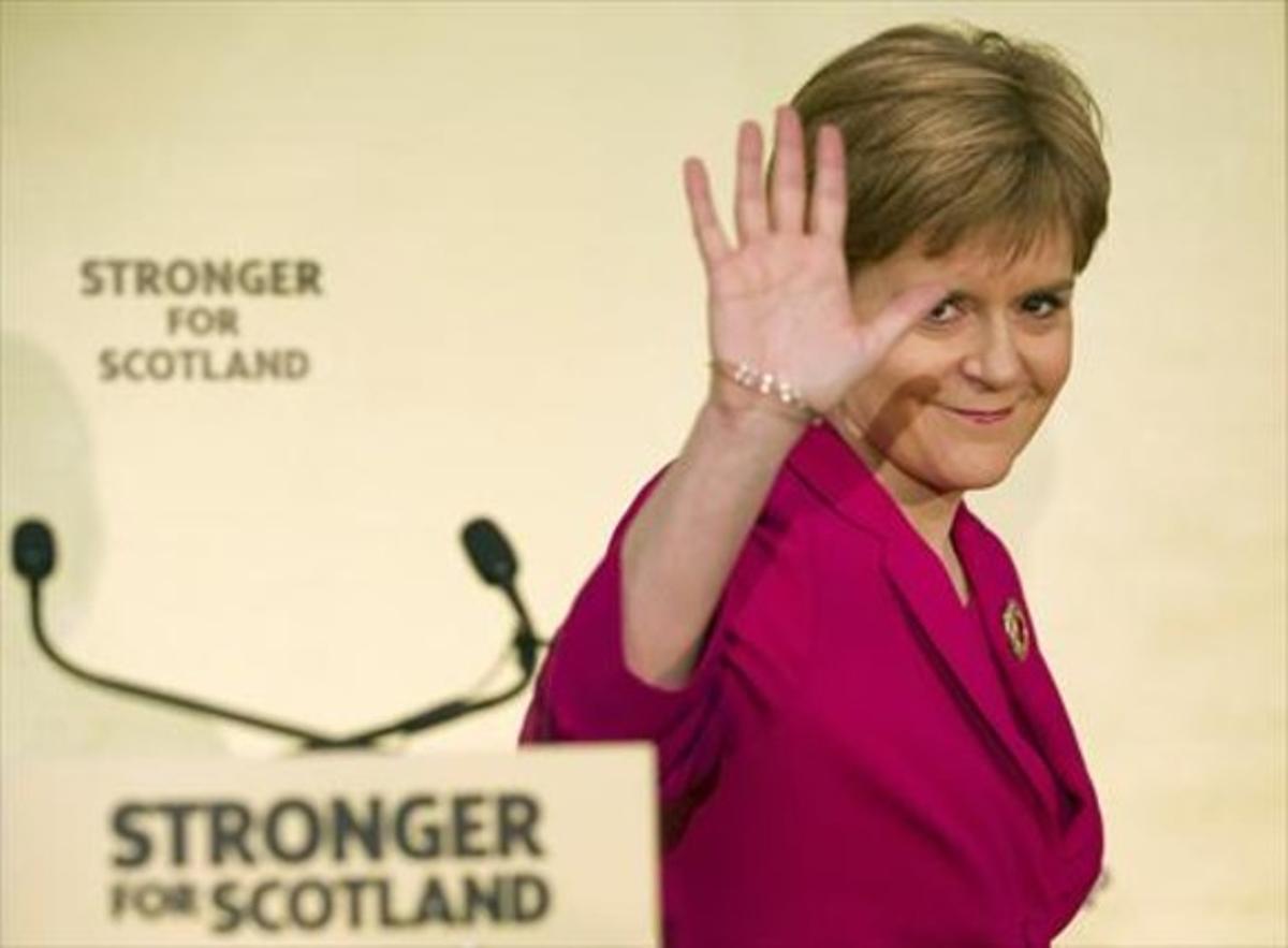 Nicola Sturgeon.