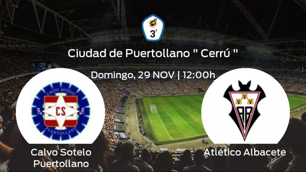 Previa del encuentro: el Calvo Sotelo Puertollano recibe al Atlético Albacete en la sexta jornada