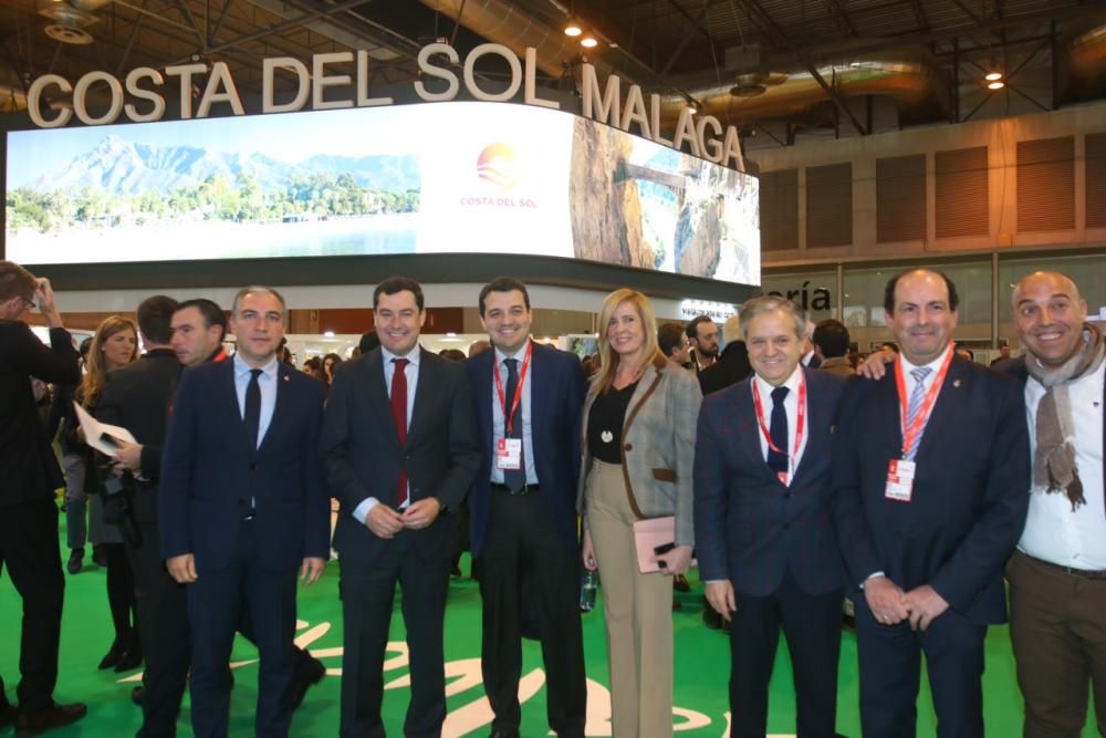 Los pueblos de Málaga, la presentación de la salida de la Vuelta a España desde Málaga y la presencia del consejero, Javier Fernández, protagonistas este jueves en Fitur.