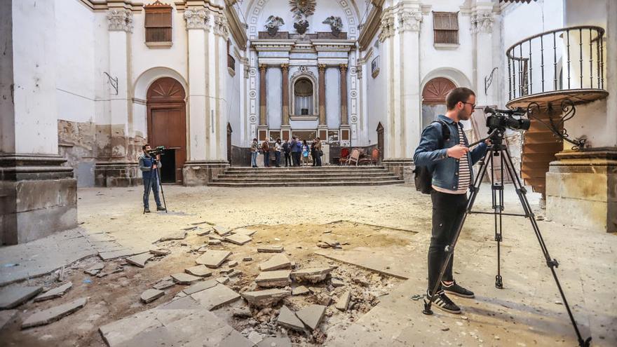 Almagro defiende que la permuta para adquirir la iglesia de San Agustín beneficia a Orihuela