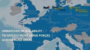 Uno de los mapas explicativos de Nordic Response, ejercicio que es parte de las maniobras Steadfast Defender de la OTAN recien desarrolladas.