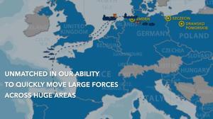 Uno de los mapas explicativos de Nordic Response, ejercicio que es parte de las maniobras Steadfast Defender de la OTAN recien desarrolladas.