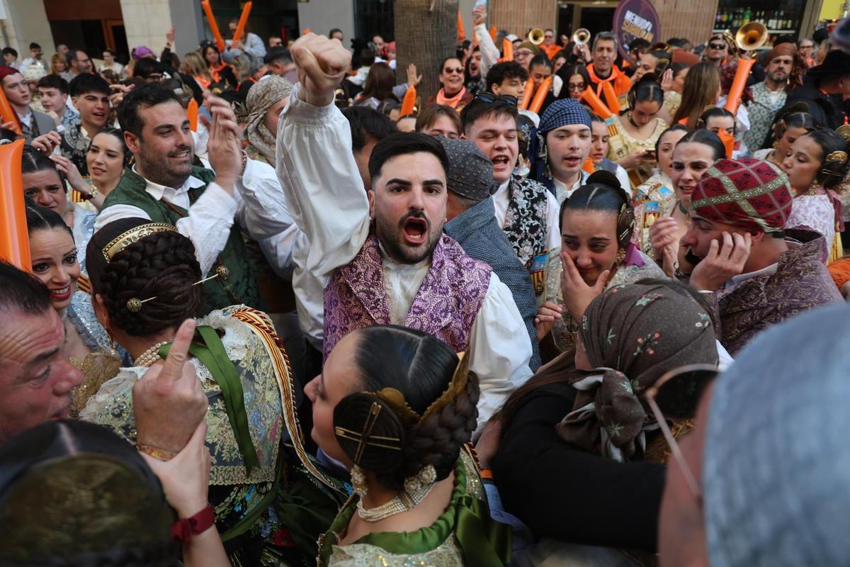 Así ha celebrado la victoria Plaza Rodrigo