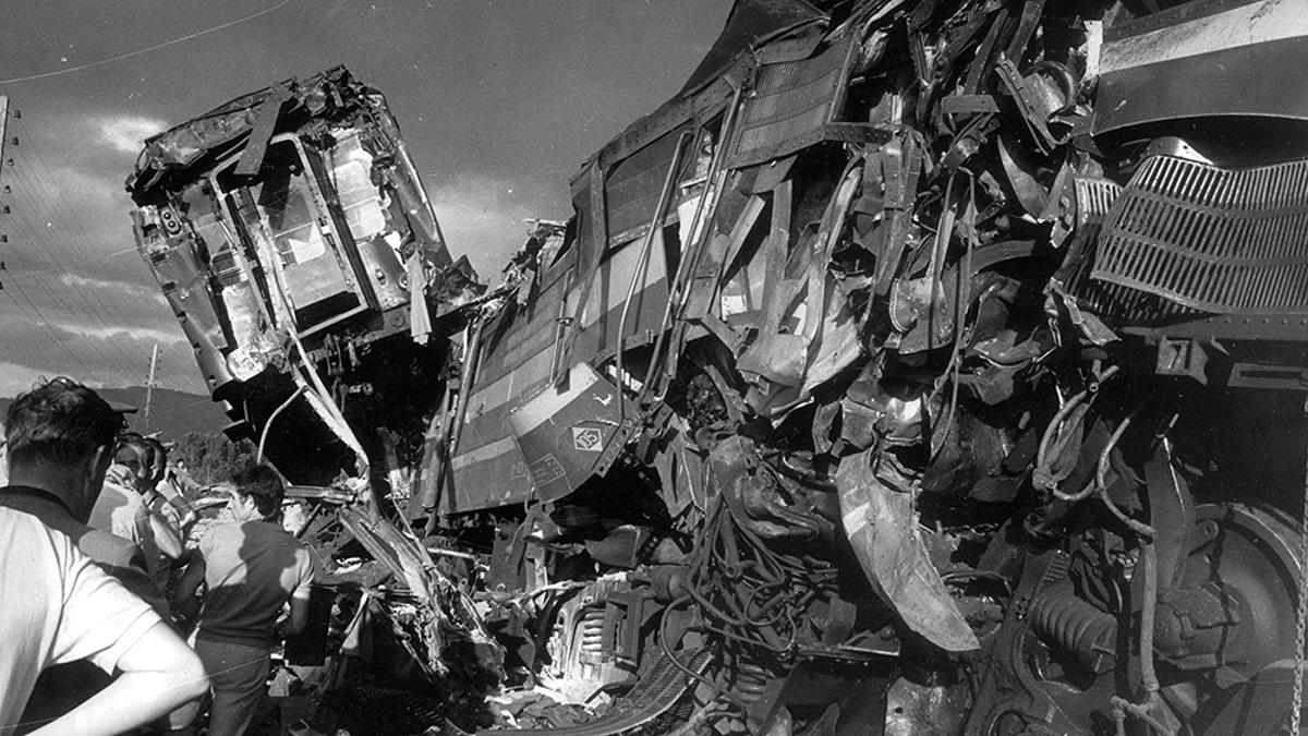 Accidente de tren en 1976