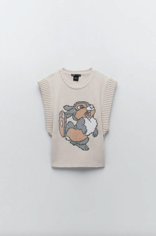 Chaleco Tambor ©DISNEY de Zara (precio: 22,95 euros)