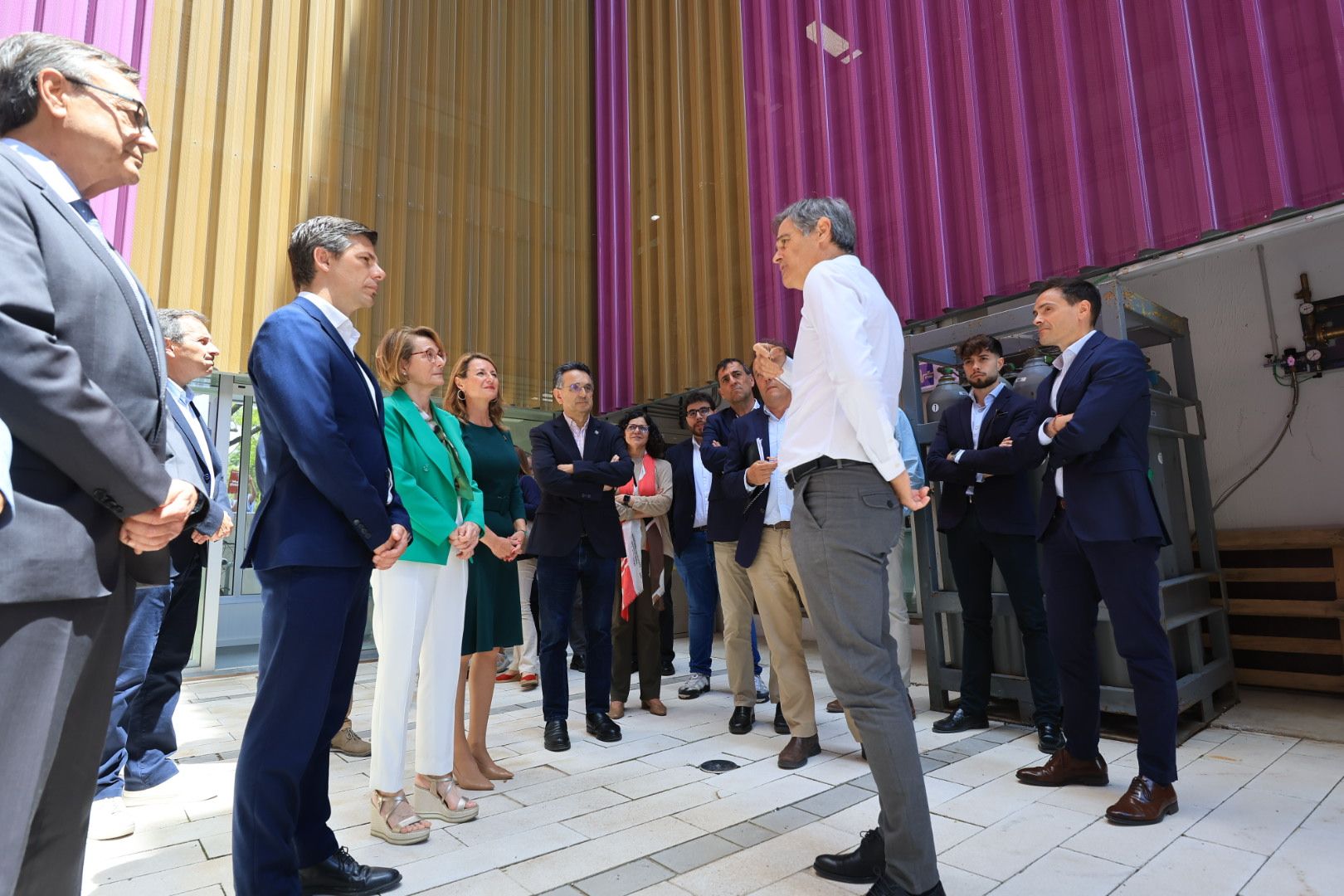 Inauguració del nou edifici d'investigació de l'UJI