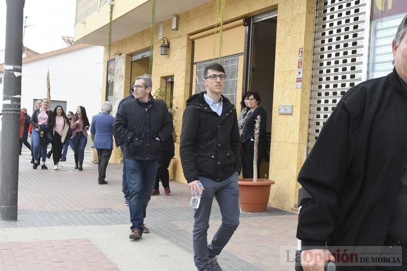 Procesión de Domingo de Ramos en La Hoya