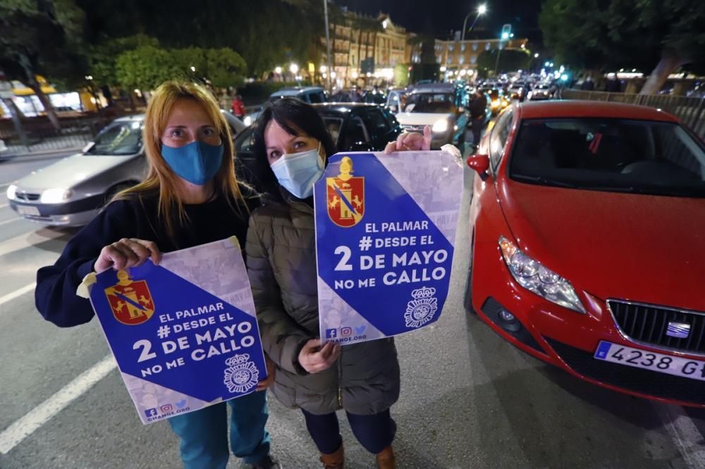 Protesta contra los robos en El Palmar