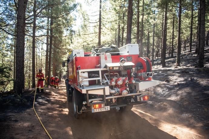 La UME realiza prácticas de prevención de incendios en Gran Canaria