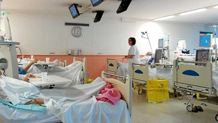 La unitat d&#039;hemodiàlisi d&#039;Althaia és al Centre Hospitalari