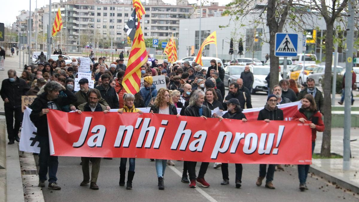 Capçalera de la manifestació