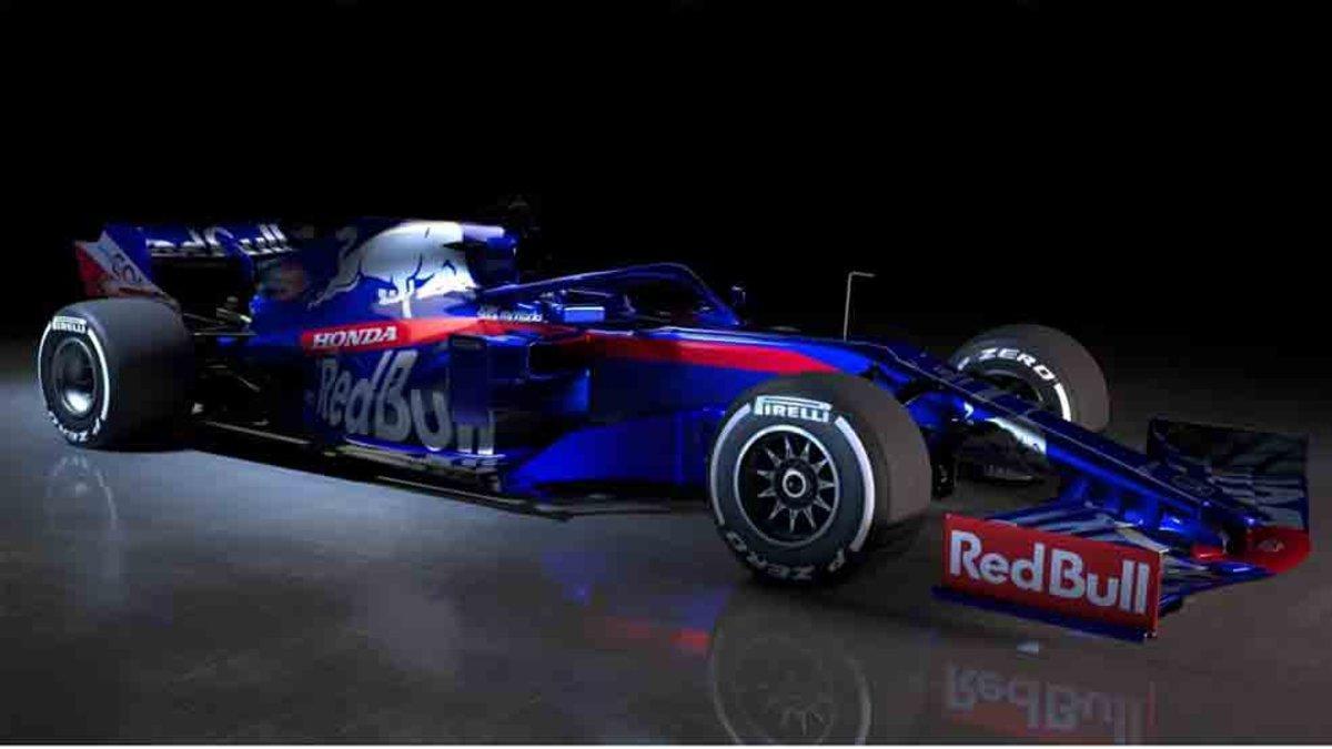 Este es el nuevo monoplaza de Toro Rosso, el STR14