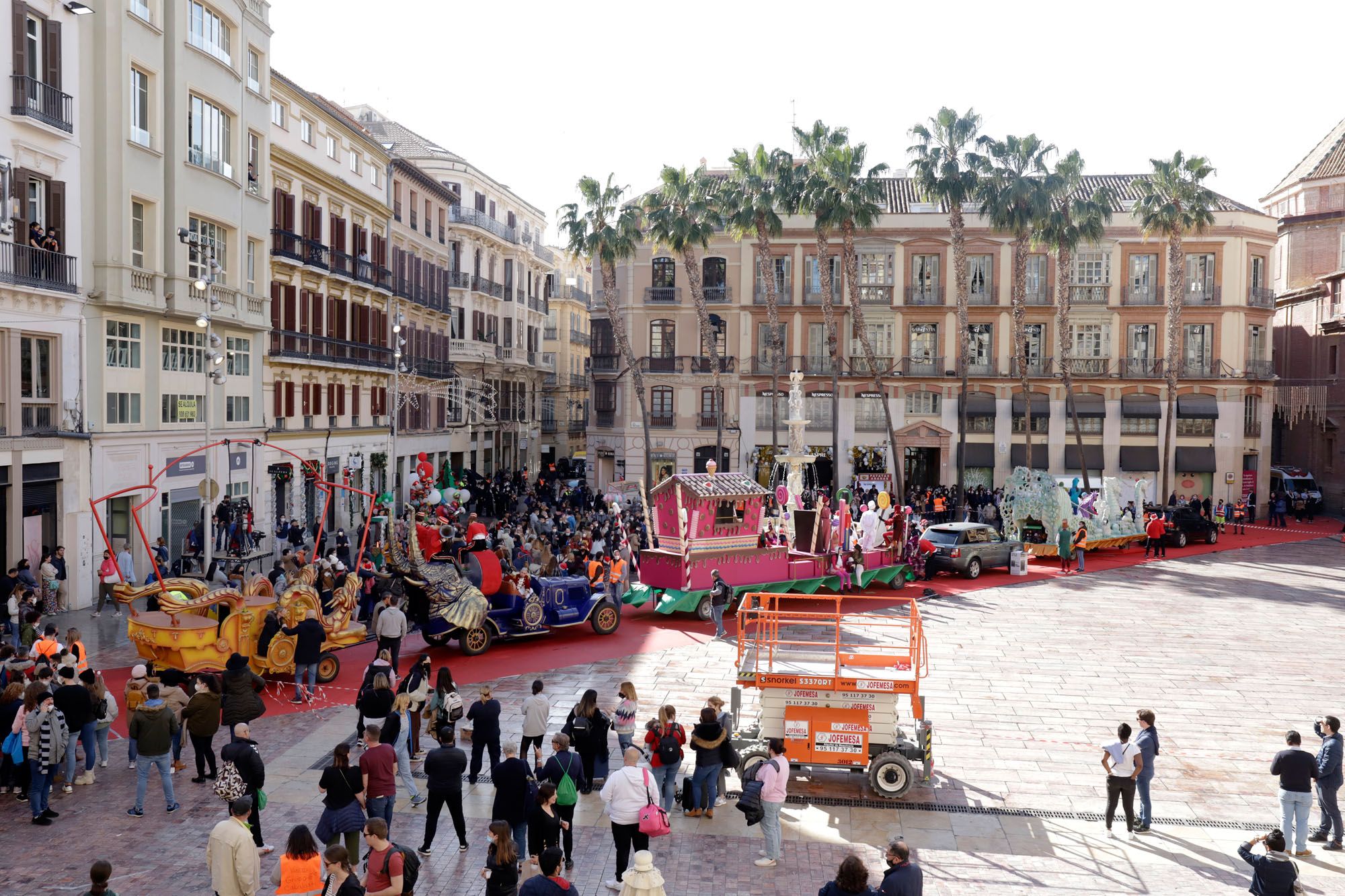 Prosigue el rodaje de la serie de Netflix &#039;La chica de nieve&#039; en Málaga