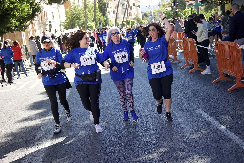 Las imágenes de la llegada a meta de la Carrera de la Mujer de Murcia 2024