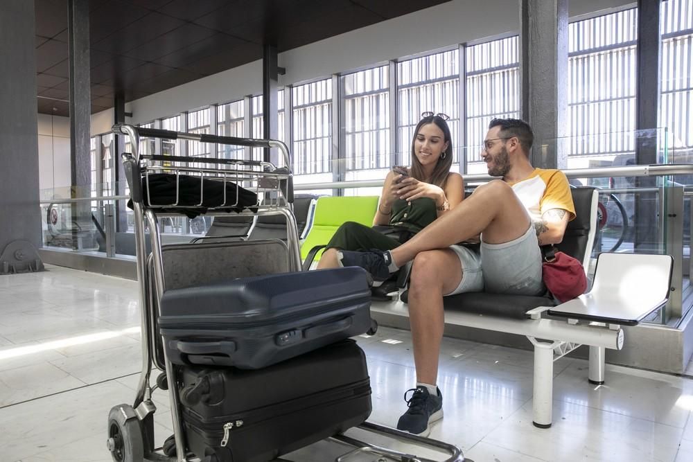 Operación salida de agosto en el aeropuerto de Gran Canaria