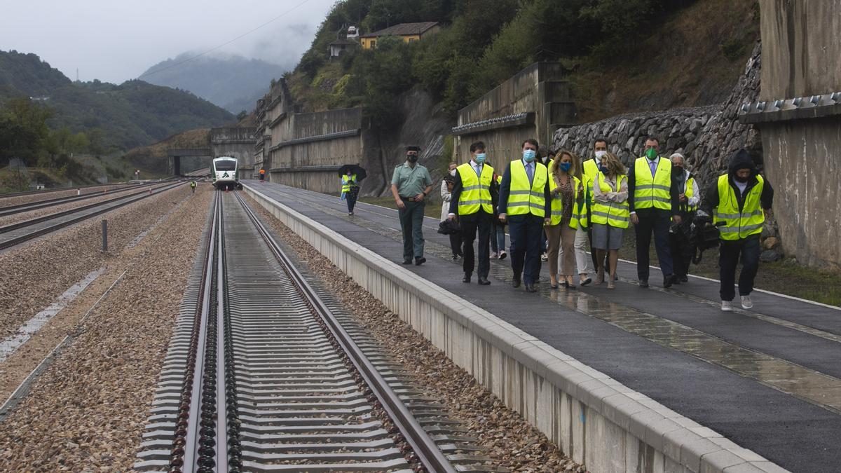 Día histórico para Asturias: Adif inicia las pruebas en los túneles de la variante de Pajares