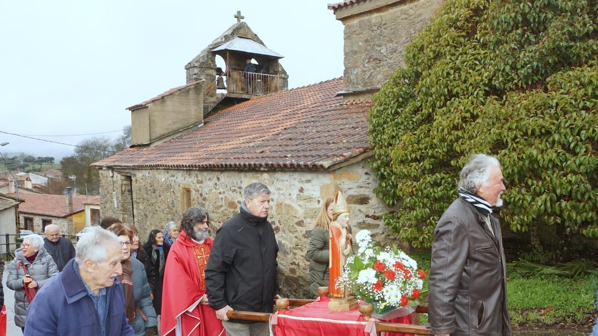 El “Santo Patrono” nunca procesionará solo: los últimos 28 feligreses de San Blas de Aliste