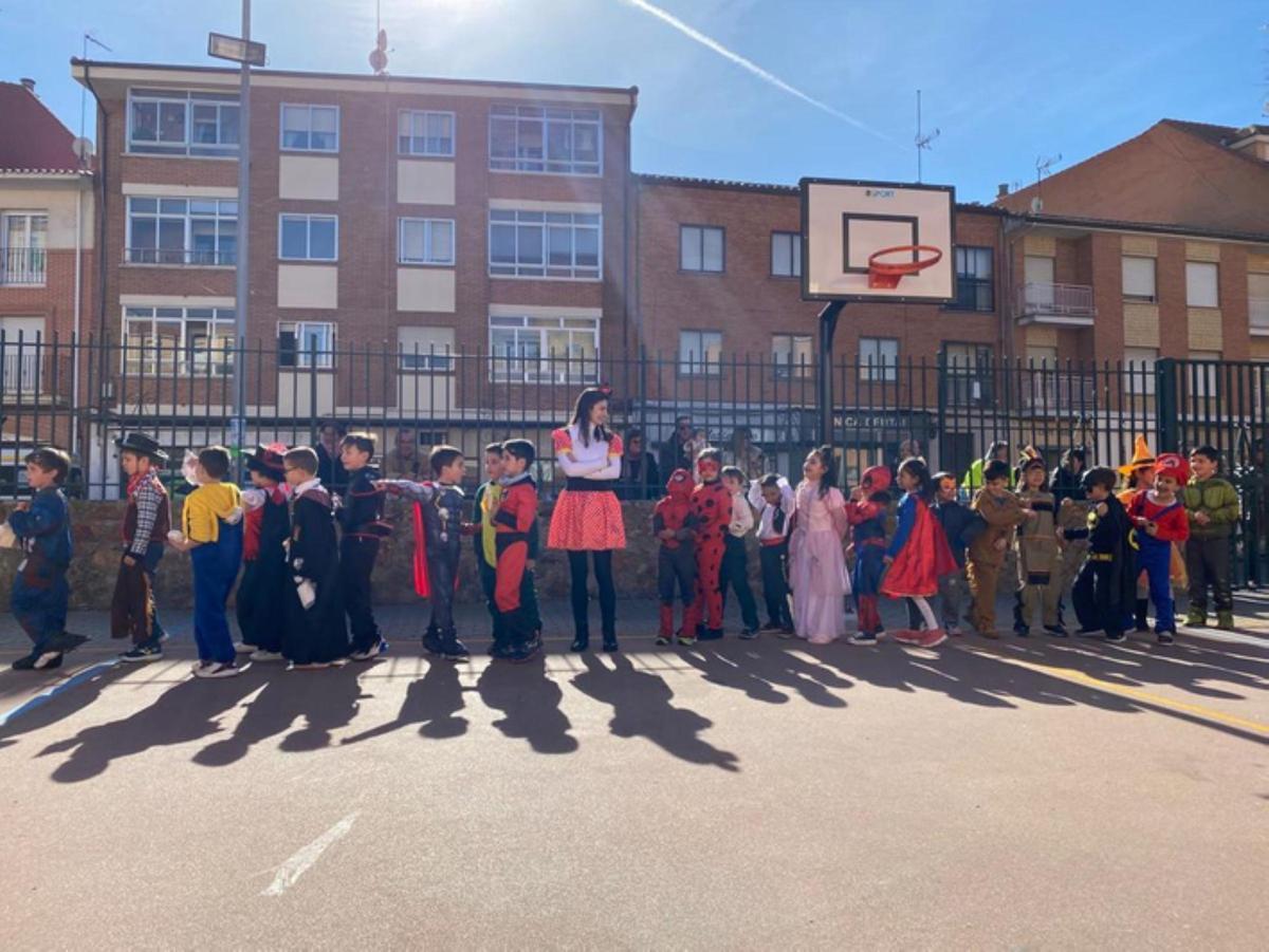 El Carnaval, en colegios y escuelas de Benavente