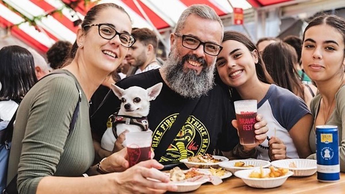 Una imagen del ambiente en una edición anterior del Bravas Fest.