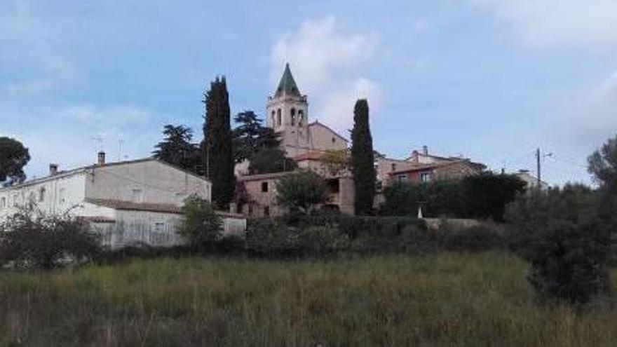 El nucli antic de Santa Cristina.