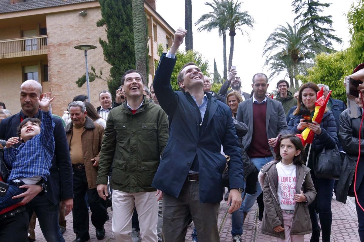 Acto de campaña de Pablo Casado en Córdoba