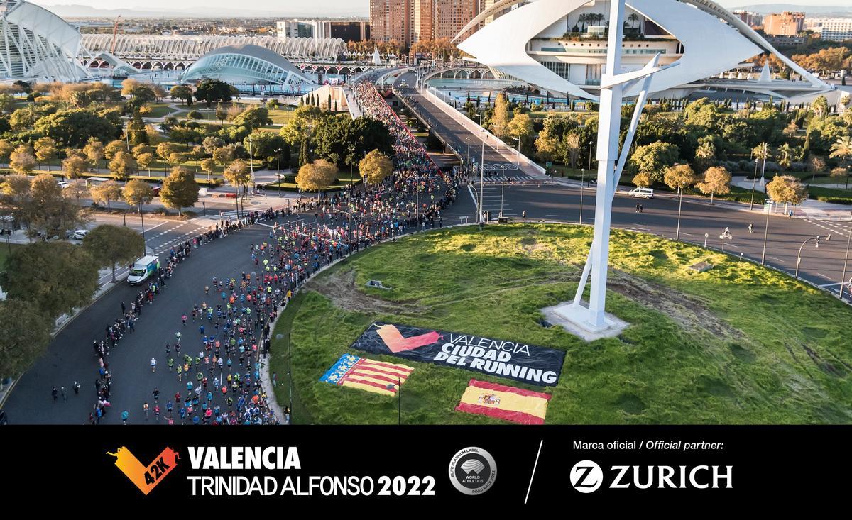 Zurich se suma también al Maratón Valencia Trinidad Alfonso como marca oficial para los próximos cuatro años.