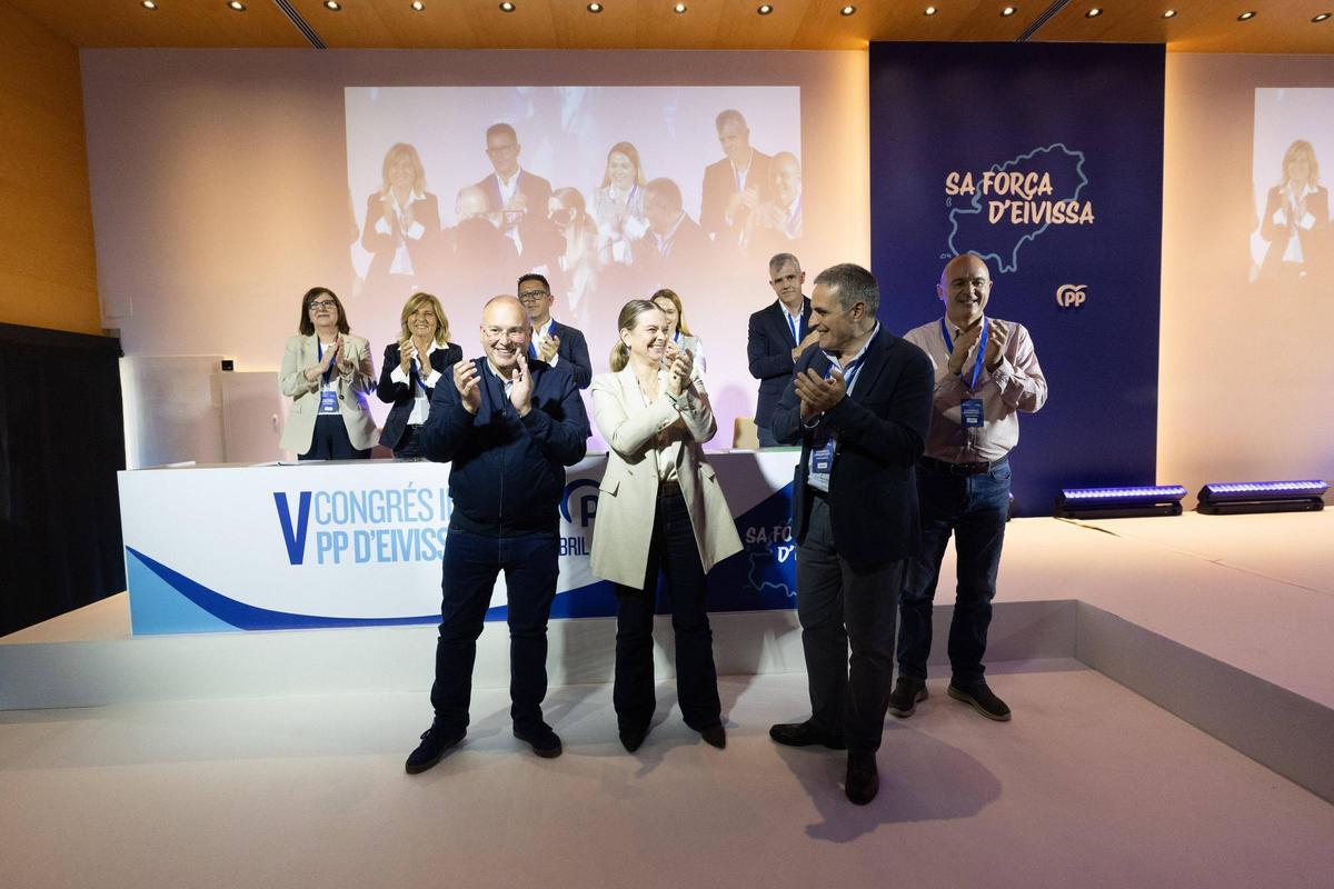 El Congreso insular del PP en Ibiza, en imágenes