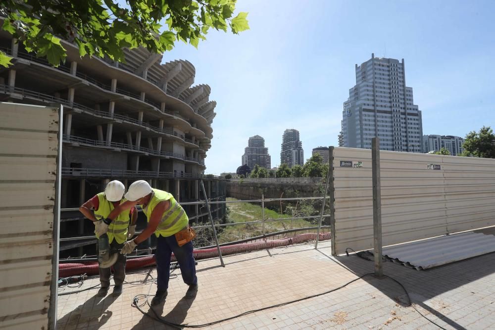 Las imágenes de las obras del nuevo Mestalla