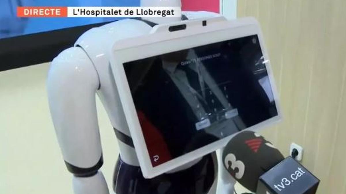 El robot que ha protagonitzat la caiguda viral