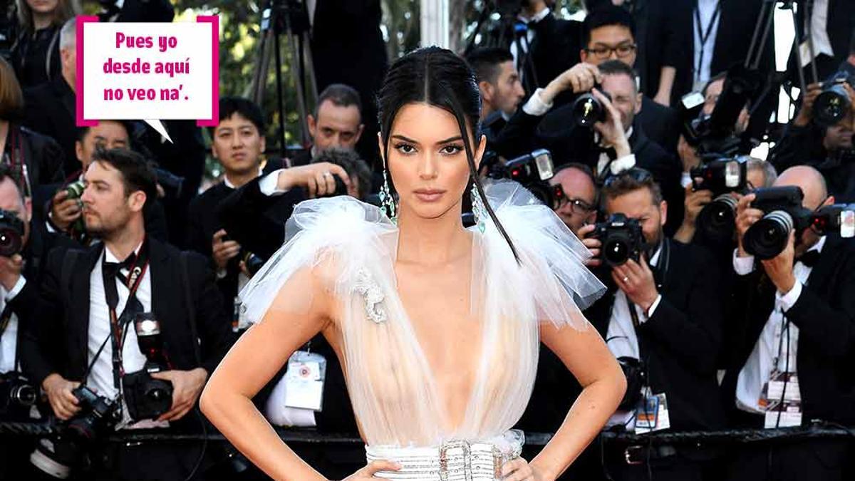 Kendall Jenner en el festival de cine de Cannes