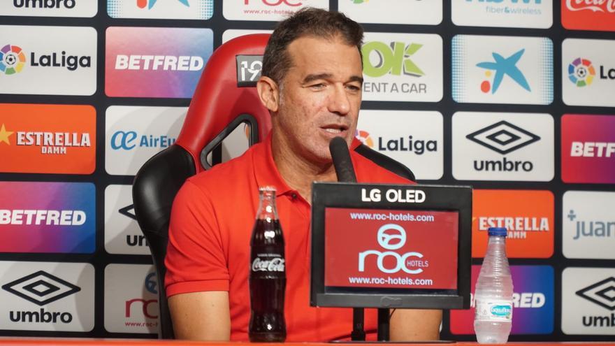 Rueda de prensa de Luis García previa al Mallorca-Rayo Vallecano