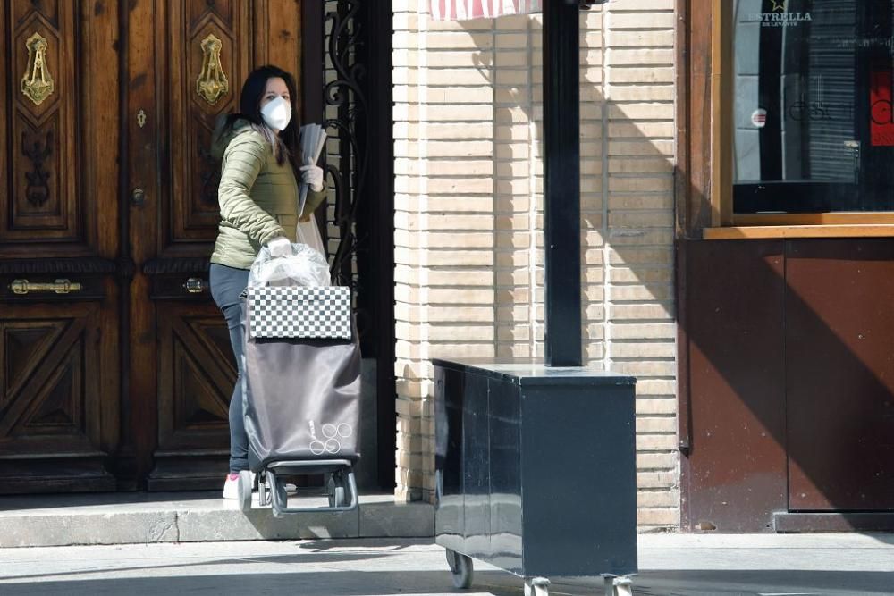 Murcia en su tercer domingo de confinamiento