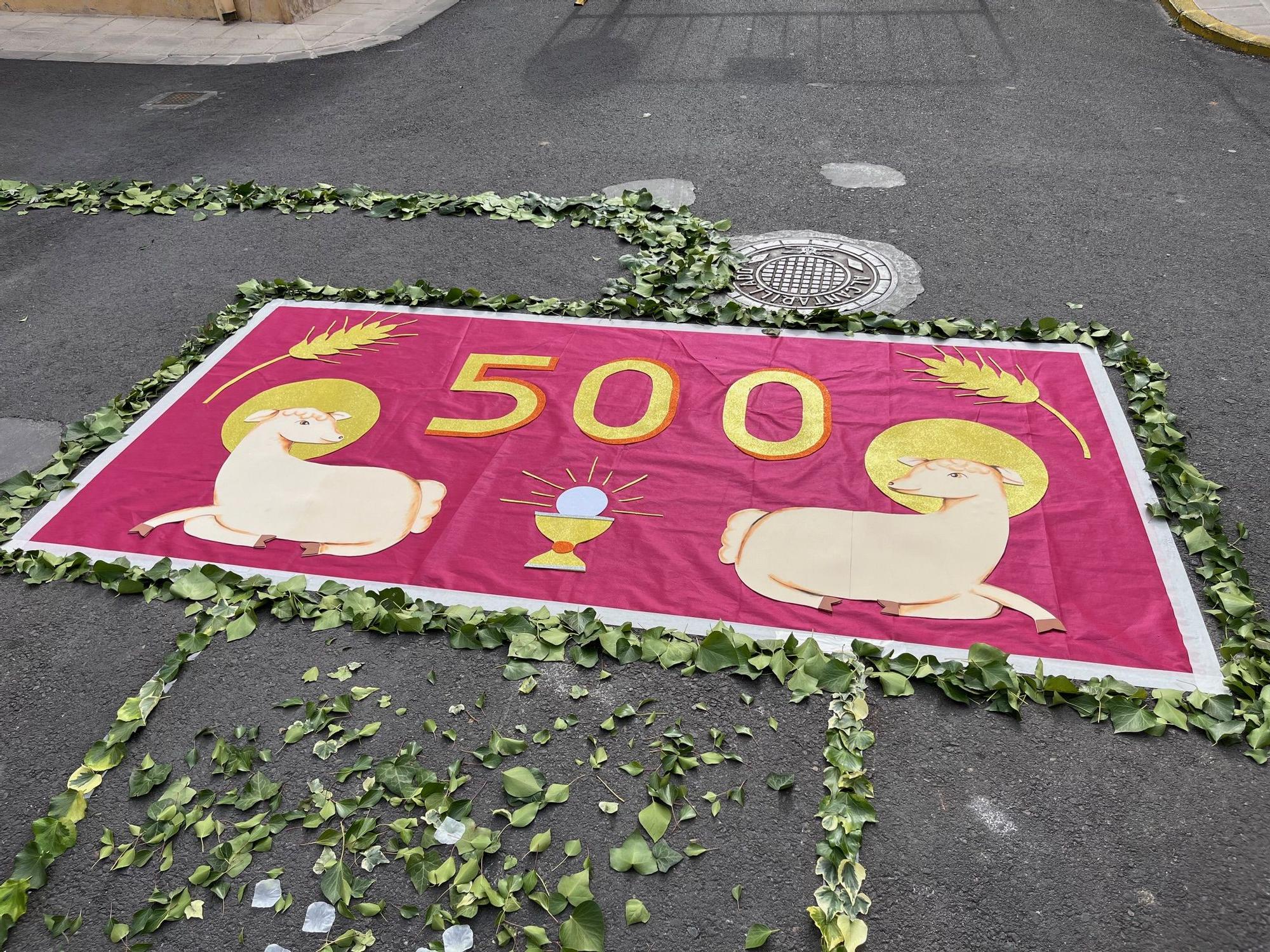 Las mejores imágenes del 500 aniversario de la parroquia de Figueroles