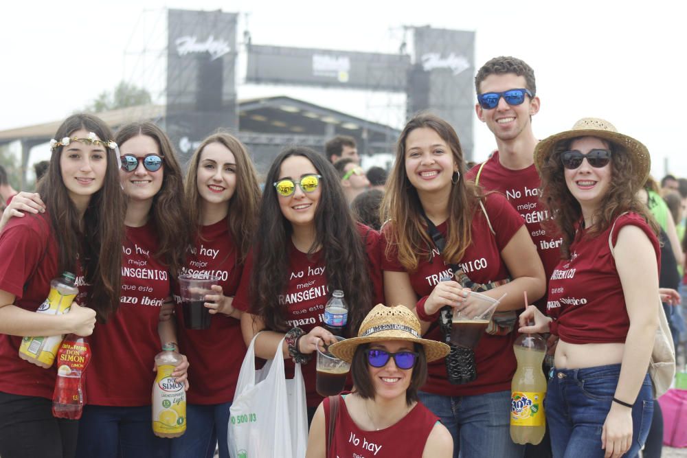 Llenazo en la macrofiesta universitaria en La Punta