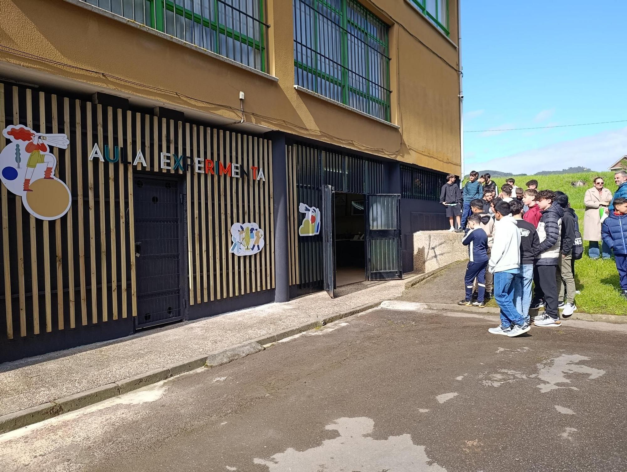 El insituto César Rodríguez inaugura un aula para la sostenibilidad