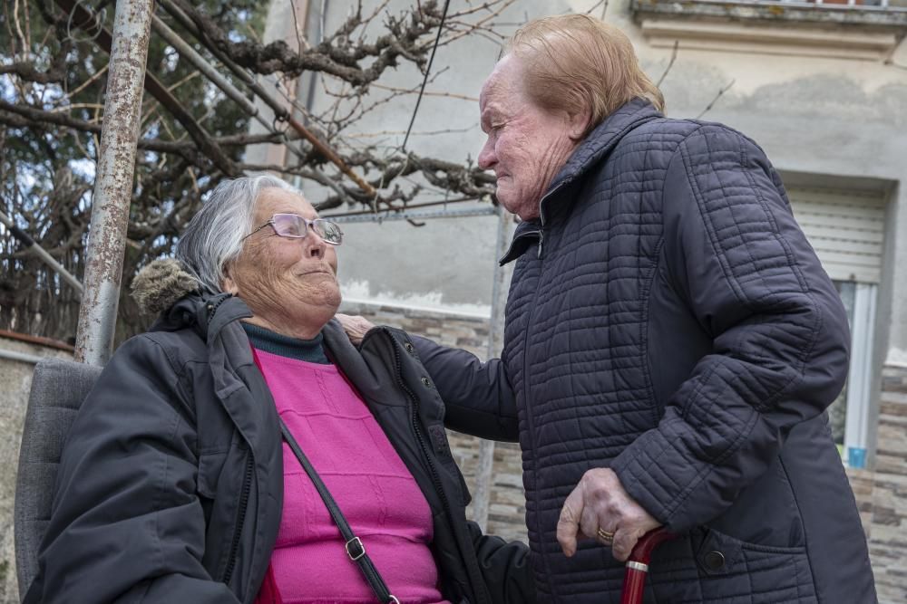 Desnonament d'una veïna de Breda de 77 anys