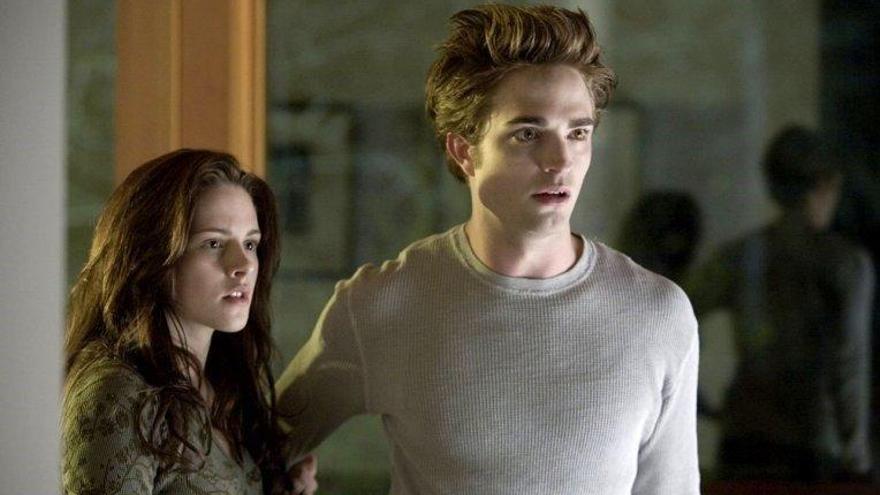 Robert Pattinson i Kristen Stewart a &#039;Crepúsculo&#039;.