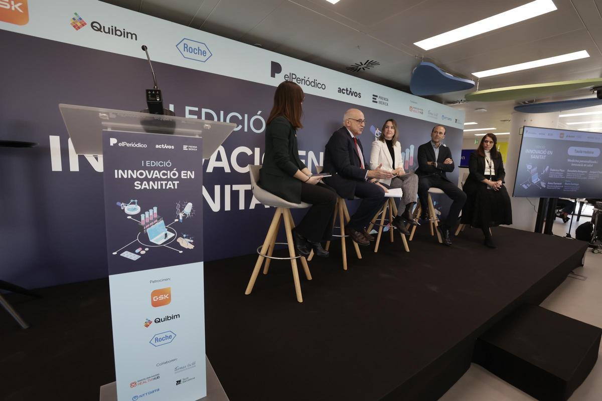 Federico Plaza, director de Relacions Corporatives i Afers Públics de Roche Farma, va ser un dels ponents en del Fòrum d’Innovació en Sanitat d’El Periódico