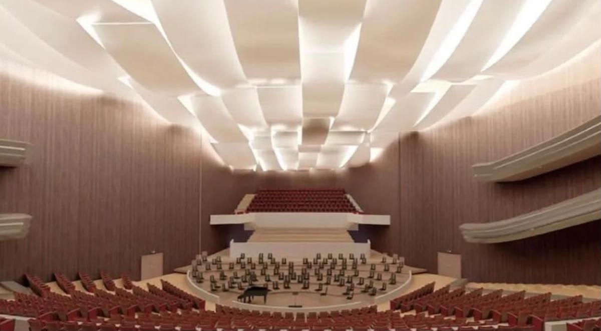 Sala principal del Palacio de la Ópera de Málaga