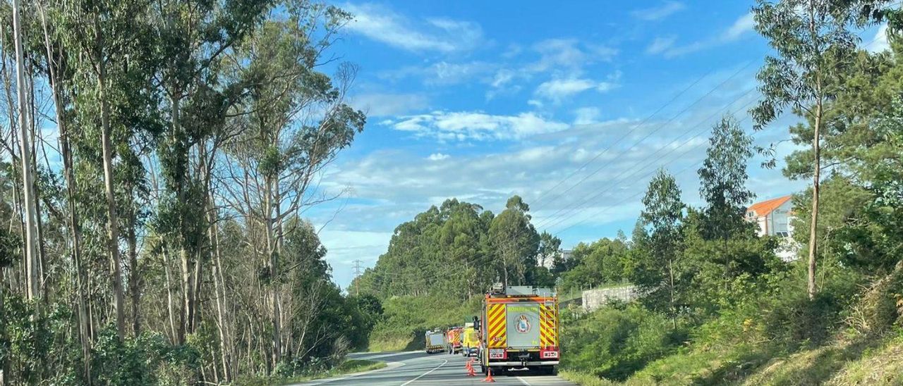 Curva en la que se produjo el accidente.  | // CEDIDA