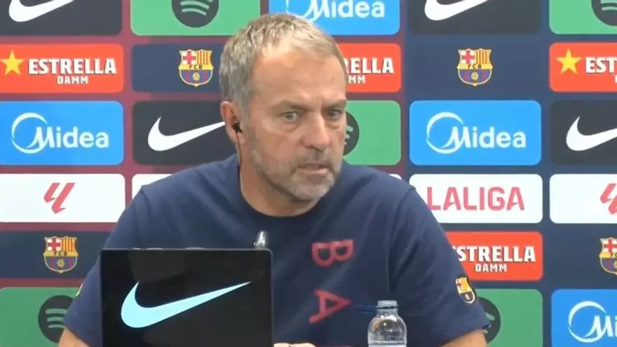 Flick explica la ausencia de Lamine y tranquiliza a los culés